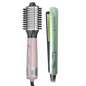 Combo Remington combinación perfecta Cepillo + Alisadora